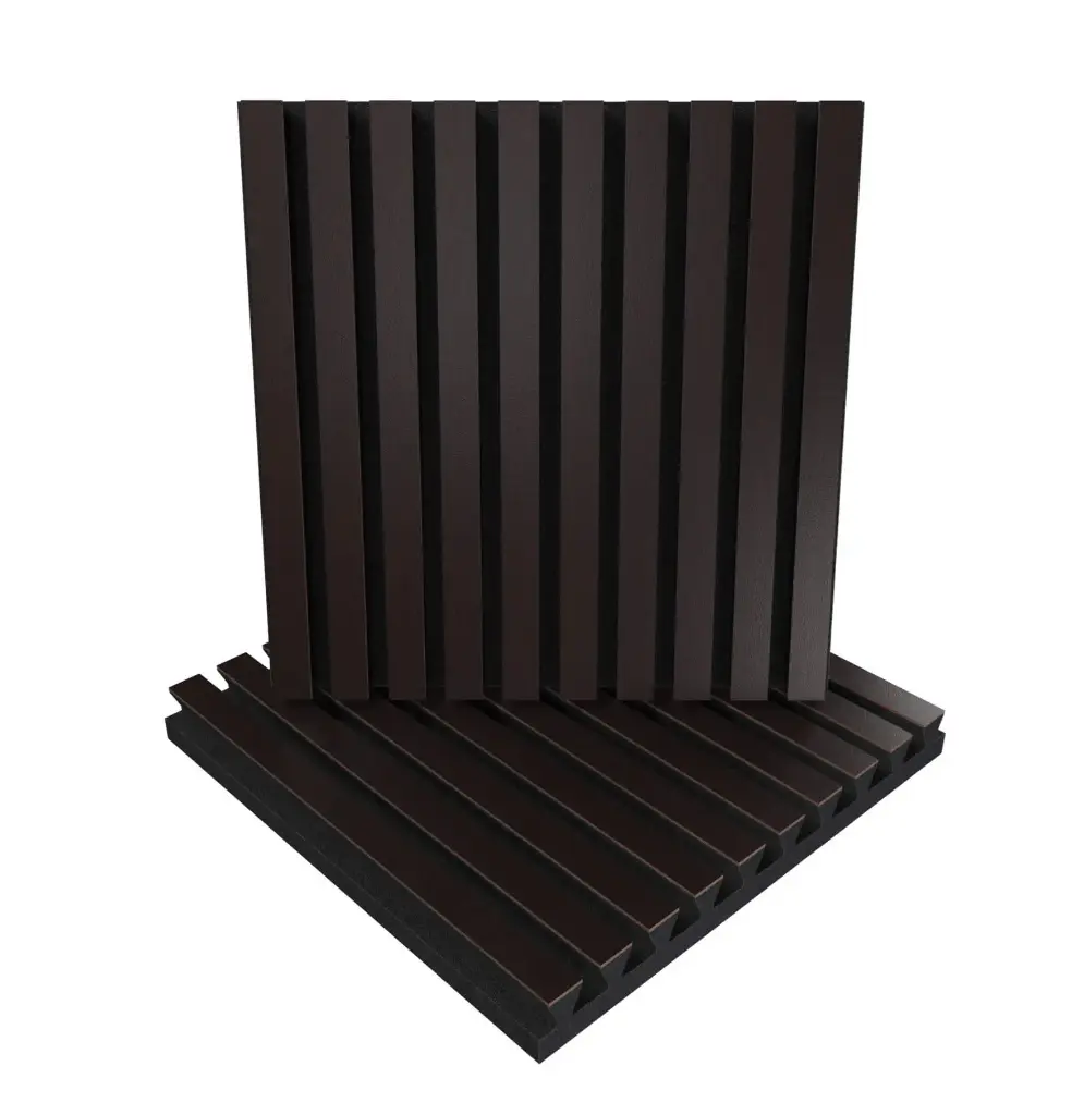 Sound Absorption-Diffuse Acoustic Slat Panels "Pole"