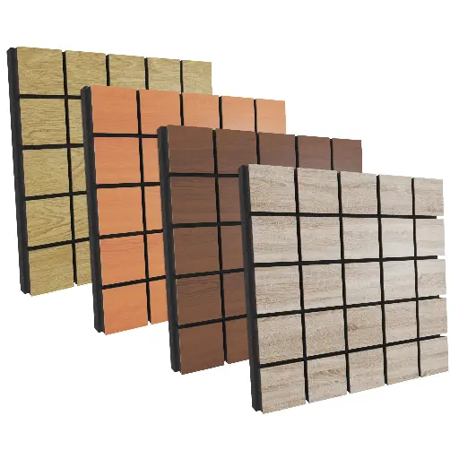 Sound Absorption-Diffuse Acoustic Panel "Grid"